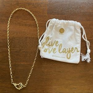 Gorjana heart Parker necklace